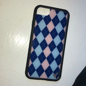 iphone 8 wildflower case plaid